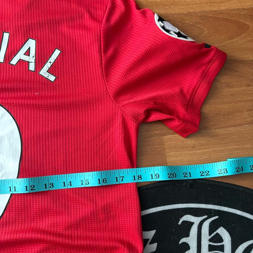Authentic Adidas Manchester United 2019/20 Home Jersey Martial 9 - Picture 8 of 9
